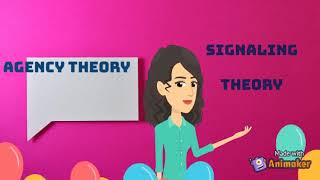 AGENCY THEORY and SIGNALING THEORY [upl. by Buke]