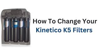 Kwater How To Change Your Kinetico K5 Reverse Osmosis Filters💧 [upl. by Cath742]