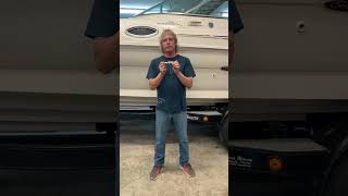 How to flush an inboard boat engine by Instaling an easy flow flushing system 💦 [upl. by Alih469]