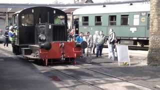 Kleinlokomotive Kö 0242  Deutsche Reichsbahn  Frühlingsfest Bw Schöneweide April 2013 [upl. by Itnahs]