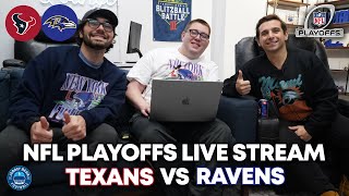 Texans vs Ravens Live Stream  NFL Divisional Round Playoffs [upl. by Dirrej524]