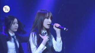 GFriend Rough 여자친구  시간을 달려서 2016 Live MBC harmony with 정오의 희망곡 [upl. by Stalker]