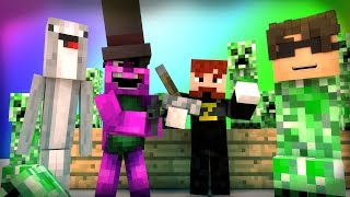 Minecraft MiniGame  DO NOT LAUGH CRAPPING CREEPER AND THE OVERWORKED BEAVER w Facecam [upl. by Coltson]