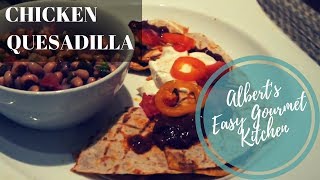 How to make a LOW CARB chicken quesadilla Bloopers [upl. by Alded]