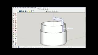 3Dprintable Jar and Lid using SketchUp and Spirix [upl. by Eybba]