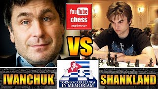 Vassily Ivanchuk vs Samuel Shankland  Capablanca Memorial Elite 2017 [upl. by Trilly]