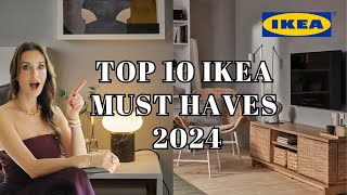 Top 10 Designer Approved LUXURY Ikea Must Haves for Fall 2024  Nina Takesh [upl. by Ahsar804]