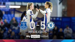 Everton vs Chelsea women HIGHLIGHTS [upl. by Gustavo723]