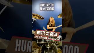 John Mellencamp  Hurts So Good Drummer Cam  Drum Cover Performed LIVE by Drummer Lauren Young [upl. by Baiel638]