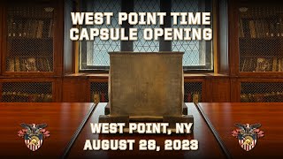 West Point Historic Time Capsule Opening [upl. by Alie]