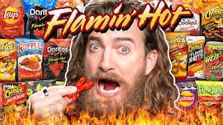 We Tried EVERY Flamin Hot Snack [upl. by Anitselec]