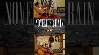 November rain guitar solo  Part 2 Cover by Andrea Redolfi [upl. by Nosnar531]