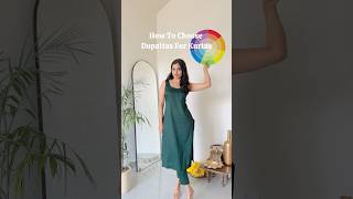 How to choose dupattas for Kurtas diwali kurta dupatta [upl. by Tabber]