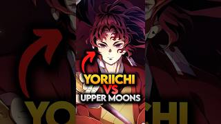 Yoriichi vs All Upper Moons Who will win Demon Slayer Explained demonslayer shorts [upl. by Anire676]