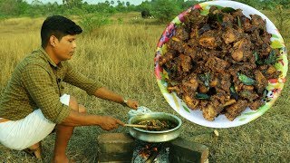 Pepper Chicken Recipe  Cooking and eating Village Food പെപ്പർ ചിക്കൻ [upl. by Nattie]