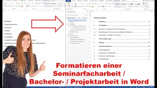 Formatierung einer Seminarfacharbeit Thüringen [upl. by Etnwahs301]