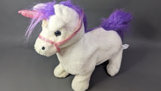 Magical Unicorn  Pitter Patter Pets Walk Along Unicorn [upl. by Rebecca305]