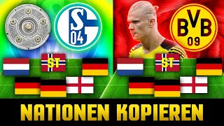 SCHALKE BESSER ALS BVB MACHEN MIT GLEICHEN NATIONEN 🏆 🤪 FIFA 22 Karriere Challenge [upl. by Pierce]