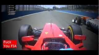 F1 2012 Valencia GP Fernando Alonso HD YouTube [upl. by Oirazan992]