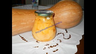 ZUCCA IN AGRODOLCE ricetta conserve a base di zucca [upl. by Fergus]