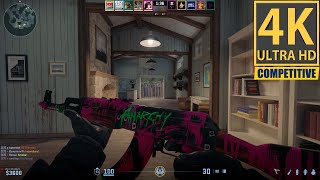 Counter Strike 2 Gameplay 4K No Commentary Ranked Competitive 81 [upl. by Hanschen]