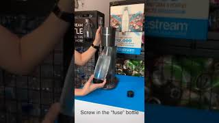 Using quotfusequot carbonating bottle with Genesis Sparkling Water Maker [upl. by Averat]