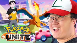 JEFF JOGANDO POKELOL O MOBA DE POKÉMON  Pokémon Unite [upl. by Alieka]