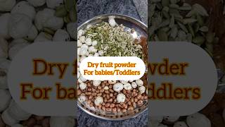 Dry fruit powder recipe weight gaining recipes for babies8m babies recipes  greeshmanaidu [upl. by O'Neill599]