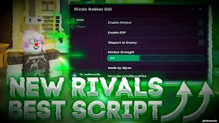 BEST NEW RIVALS SCRIPT 2024 AIMBOT ESP TELEPORT NOCLIP SPEEDHACK [upl. by Beau]