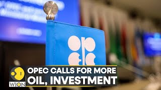 WION Business News  OPEC raises longterm oil demand view [upl. by Llain108]