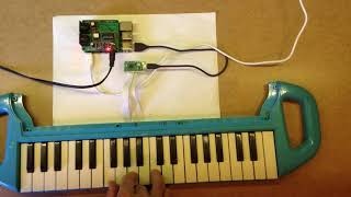 Toy Keyboard USB Matrix Decode with the Pi Pico [upl. by Hanschen710]