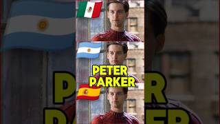 Peter Parker  Mismo Idioma Diferente Doblaje spiderman tobeymaguire spiderman4 [upl. by Bodi865]