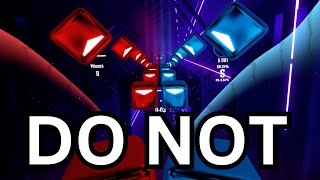 How to NOT Play Beat Saber [upl. by Cirdec574]