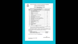 PhD Admission Notification 2024  Both Part Time amp Full Time  IUST Kashmir Notification [upl. by Rives]