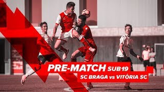 PREMATCH Sub19  SC Braga vs Vitória SC [upl. by Burne]