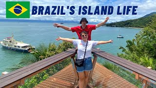 You MUST come to ILHABELA 🇧🇷 Incredible island in São Paulo Brazil [upl. by Enilarac]