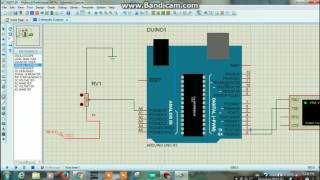 Analog Read Arduino Serial Monitor Proteus Simulation tutorial  11 [upl. by Livia63]