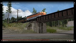 Get ready to enjoy our new Feather River Canyon Route in Train Simulator Classic 2024  Part 2 [upl. by Ennazus]