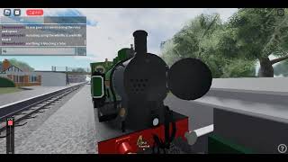 Romney hythe and dymchurch light railway roblox part 1 [upl. by Alikat]