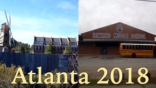 Atlanta 2018 Trip  Walking Dead amp Stranger Things Filming Locations [upl. by Esenej738]