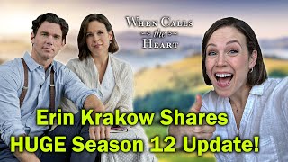 Erin Krakow Reveals WCTH Season 12 Premiere Date amp Big Changes Coming to Hope Valley [upl. by Oizirbaf174]