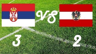 Serbien gegen Österreich Wm Quali 2018 3 [upl. by Weinreb]