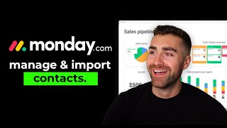 How To Manage amp Import Contacts In mondaycom [upl. by Eckmann]