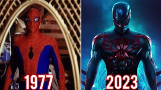 Spider Man Evolution from 1977 to 2023  🔥🔥 [upl. by Ekeiram542]