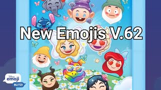 Disney Emoji Blitz New Emojis from Ver 62 Beta Update [upl. by Samuel969]