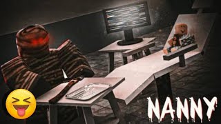 Roblox Nanny Game play  second Attempt [upl. by Leuqcar]