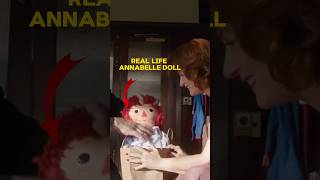 We get to see the real life Annabelle doll in the Annabelle creation viral annabelle movie [upl. by Anatol]