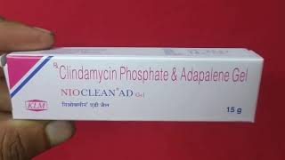 Nioclean gel for acne clindamycin phosphate amp nicotinamide gel for acne Dr suggested nioclean gel [upl. by Mike]