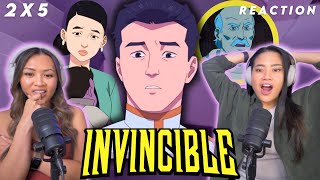 THE MADNESS IS BACK 🫣 Invincible 2x5 quotTHIS MIGHT COME AS A SHOCKquot Reaction and Review [upl. by Nosilla]