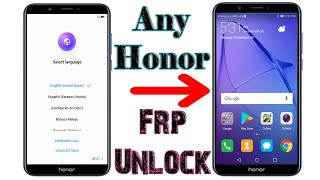 Any Huawei Honor 2019 Bypass Google Account Lock New Method [upl. by Jurgen701]